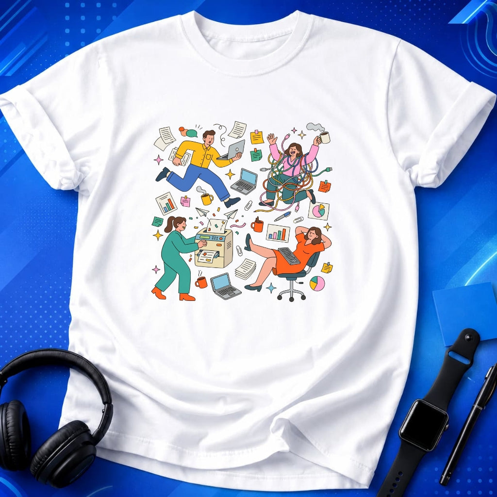 Office Happy Chaos T-Shirt