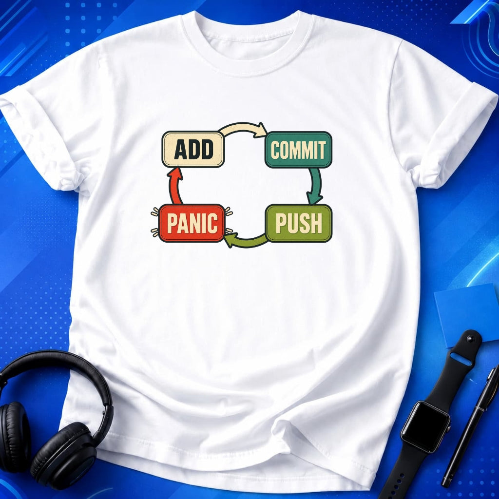 Git Commands Cycle T-Shirt