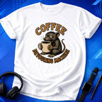 Coffee Devouring Machine Rat T-Shirt