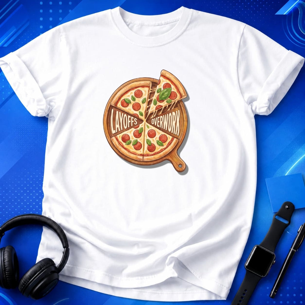 Pizza Layoffs Overwork T-Shirt