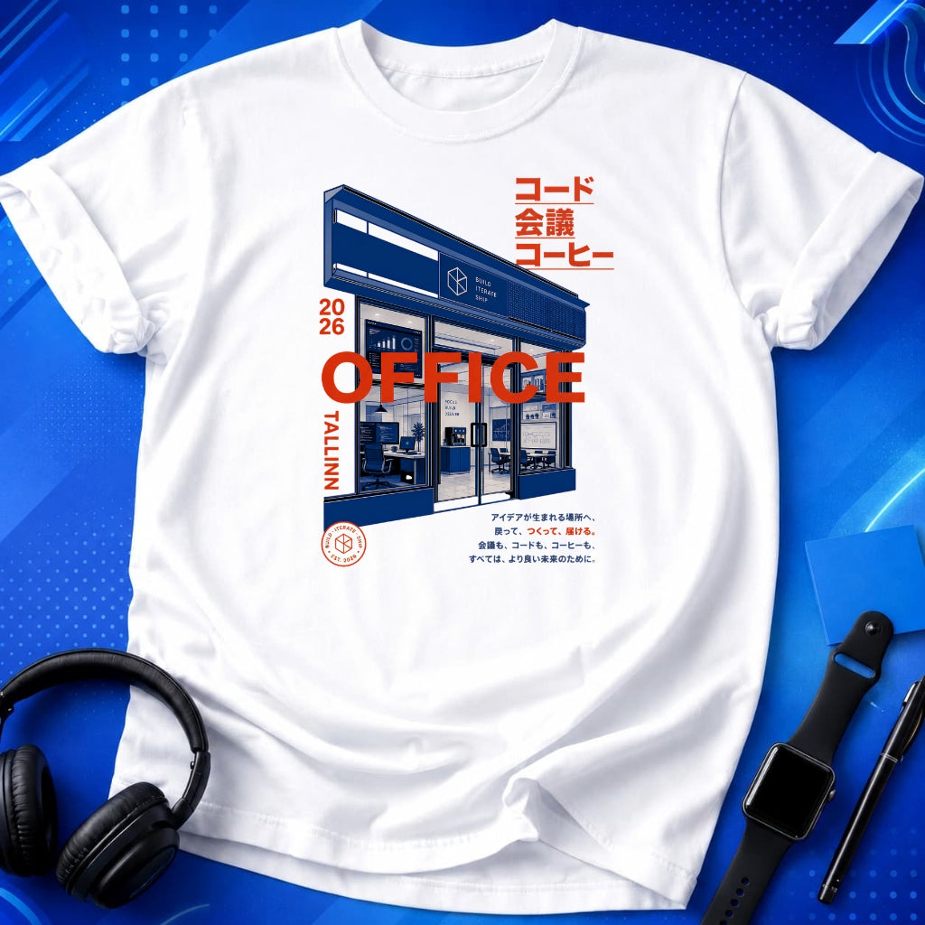 Vintage Tech Office T-Shirt