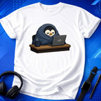 Penguin Blanket Burrito T-Shirt