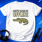 Take It Offline Croc T-Shirt