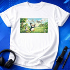 Penguin Catching Null T-Shirt