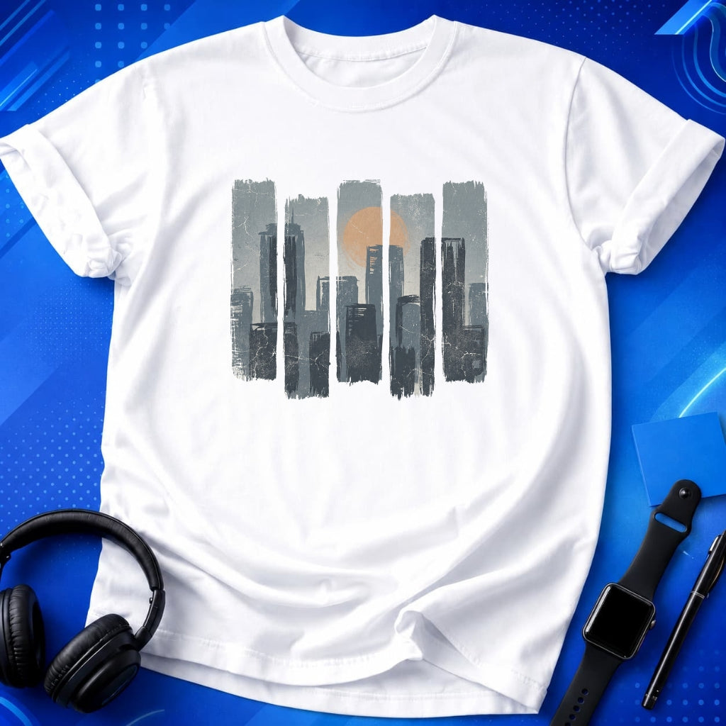 City Skyline View T-Shirt
