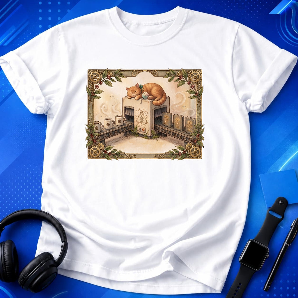 Coffee To Code Machine T-Shirt