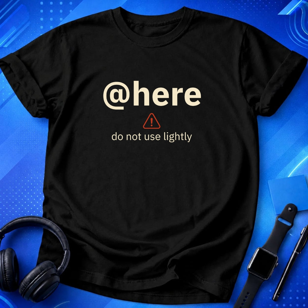 Here Tag T-Shirt