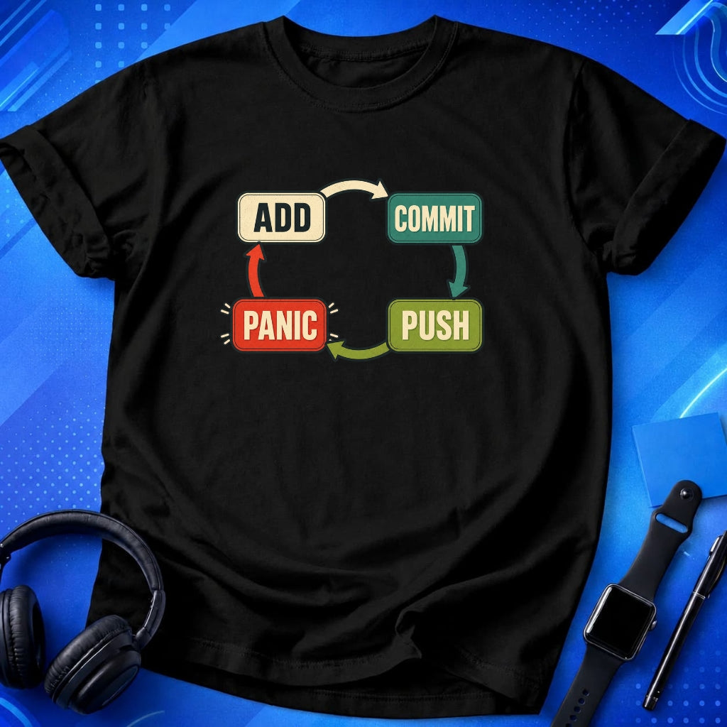 Git Commands Cycle T-Shirt