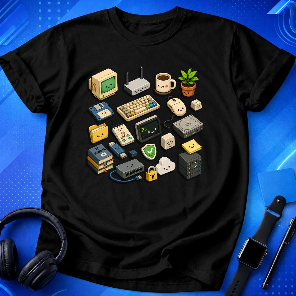 Isometric Gadgets T-Shirt