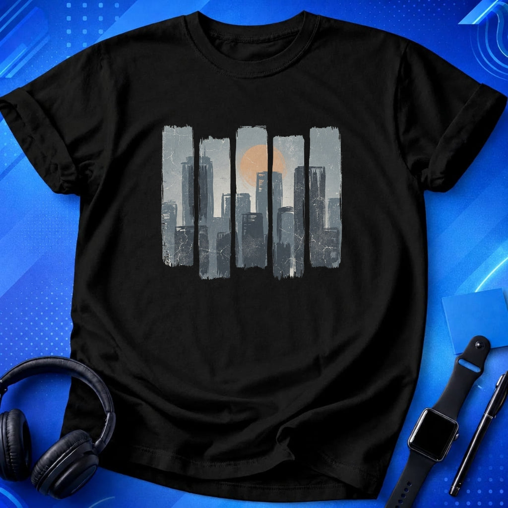 City Skyline View T-Shirt
