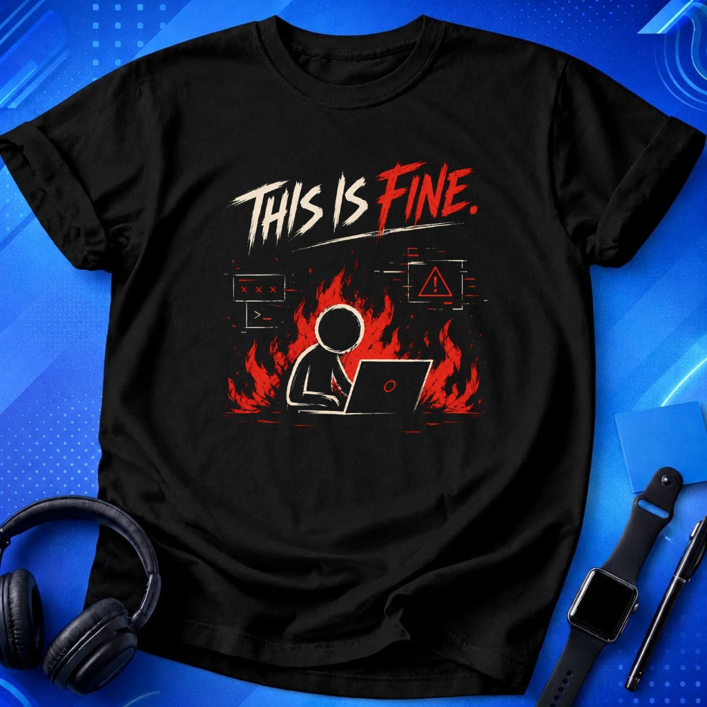 This Is Fine T-Shirt