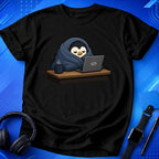 Penguin Blanket Burrito T-Shirt
