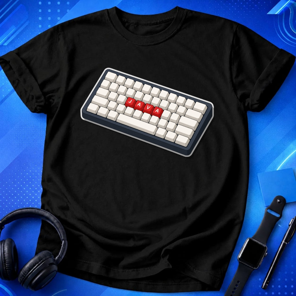 Java Keyboard T-Shirt