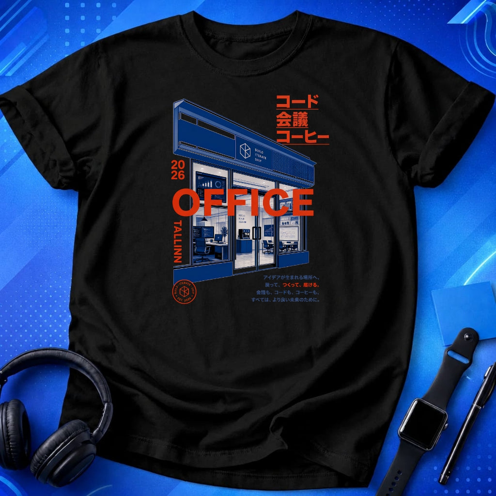 Vintage Tech Office T-Shirt
