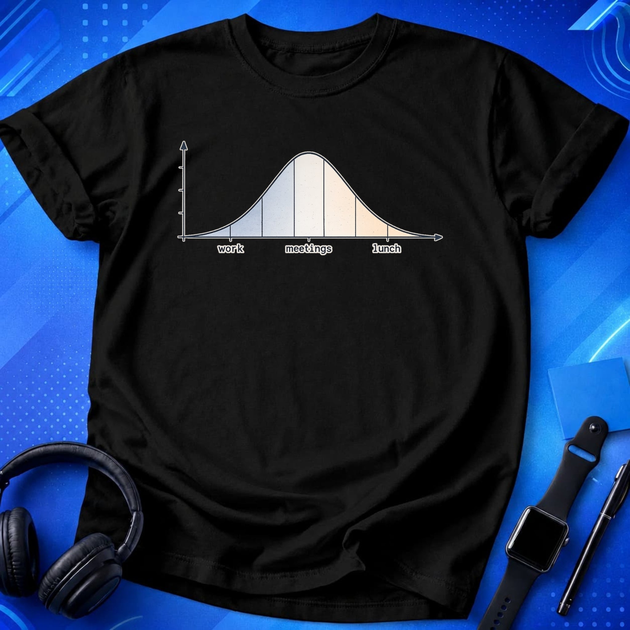 Work Normal Distribution T-Shirt