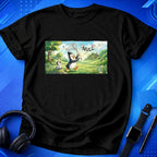 Penguin Catching Null T-Shirt