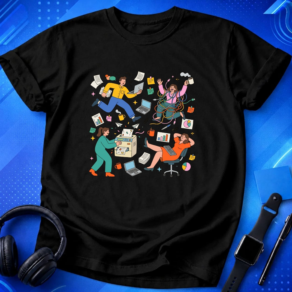 Office Happy Chaos T-Shirt