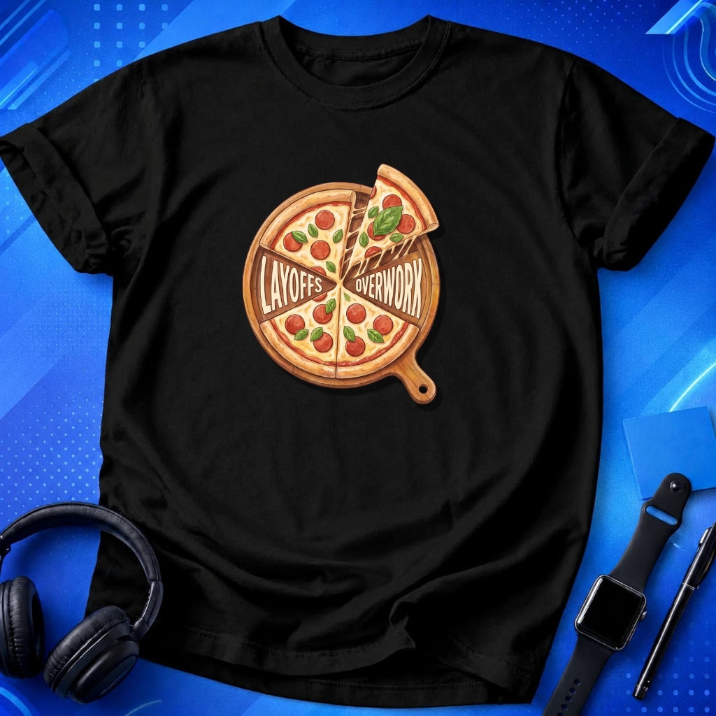 Pizza Layoffs Overwork T-Shirt