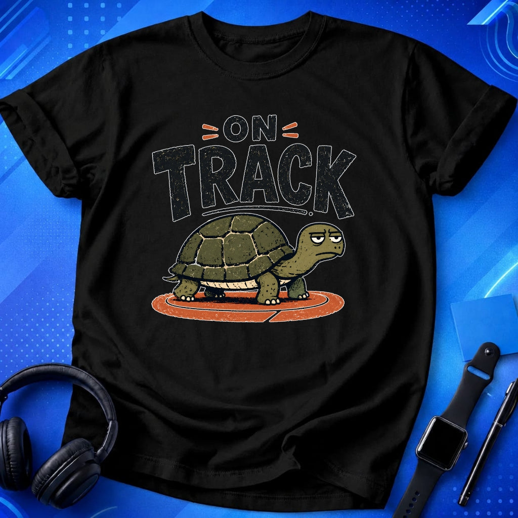 On Track Turtle T-Shirt