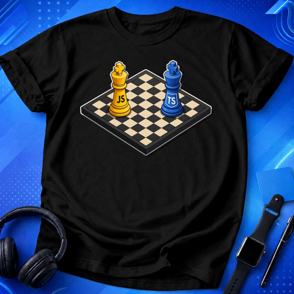 JavaScript TypeScript Chess T-Shirt