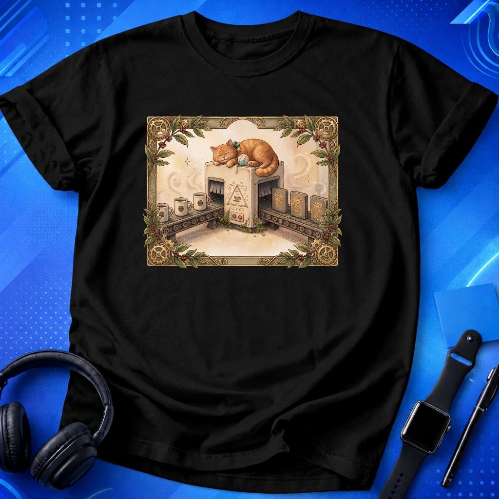Coffee To Code Machine T-Shirt
