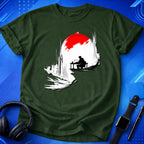 Engineer Red Moon T-Shirt