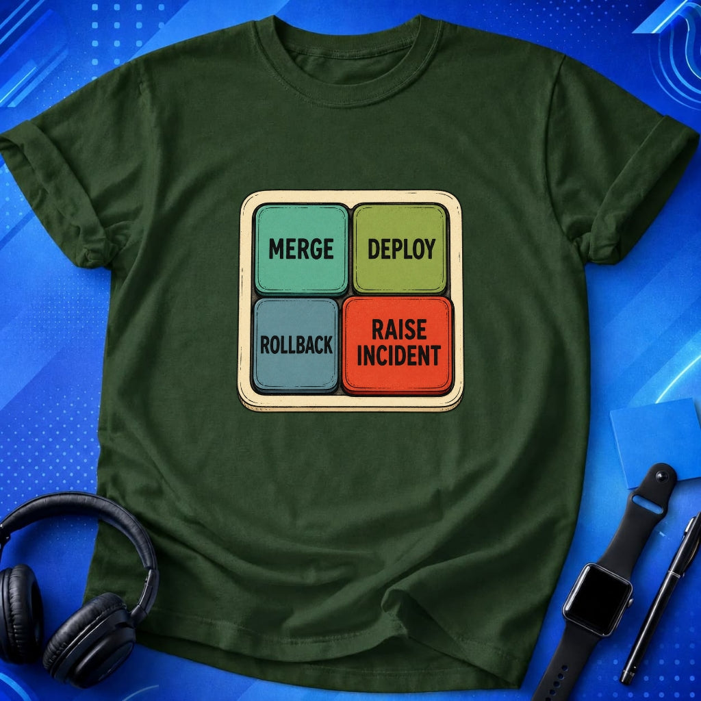 Development Buttons T-Shirt
