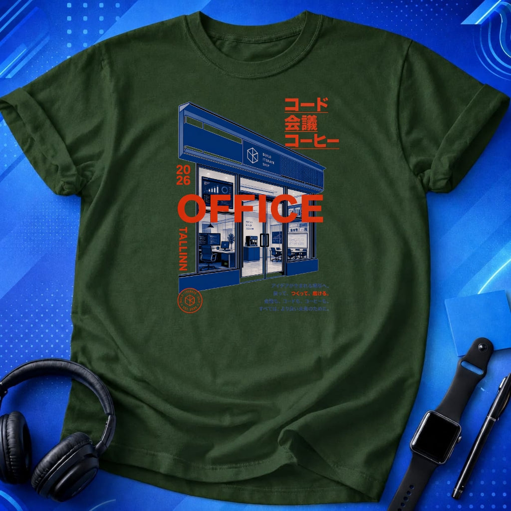 Vintage Tech Office T-Shirt