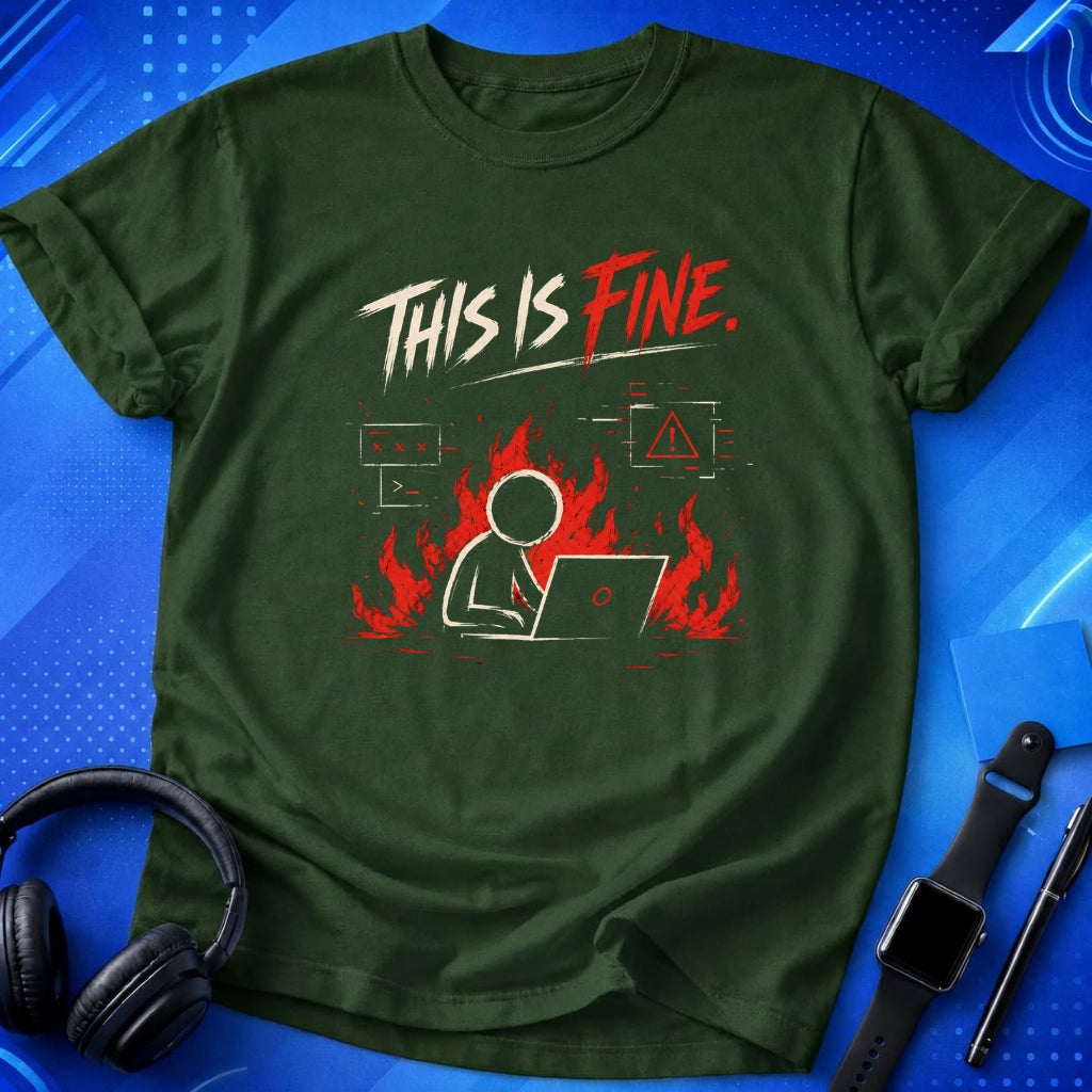 This Is Fine T-Shirt