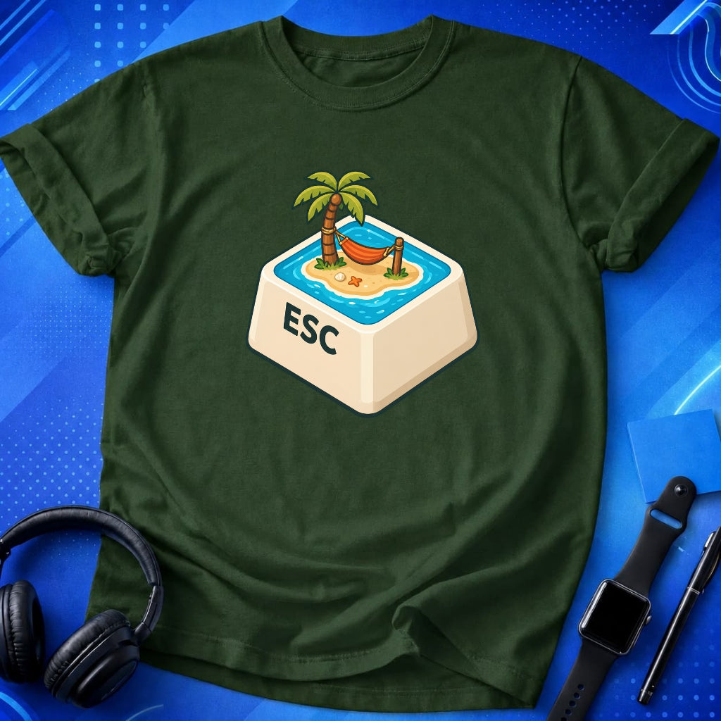Escape Key Vacation T-Shirt