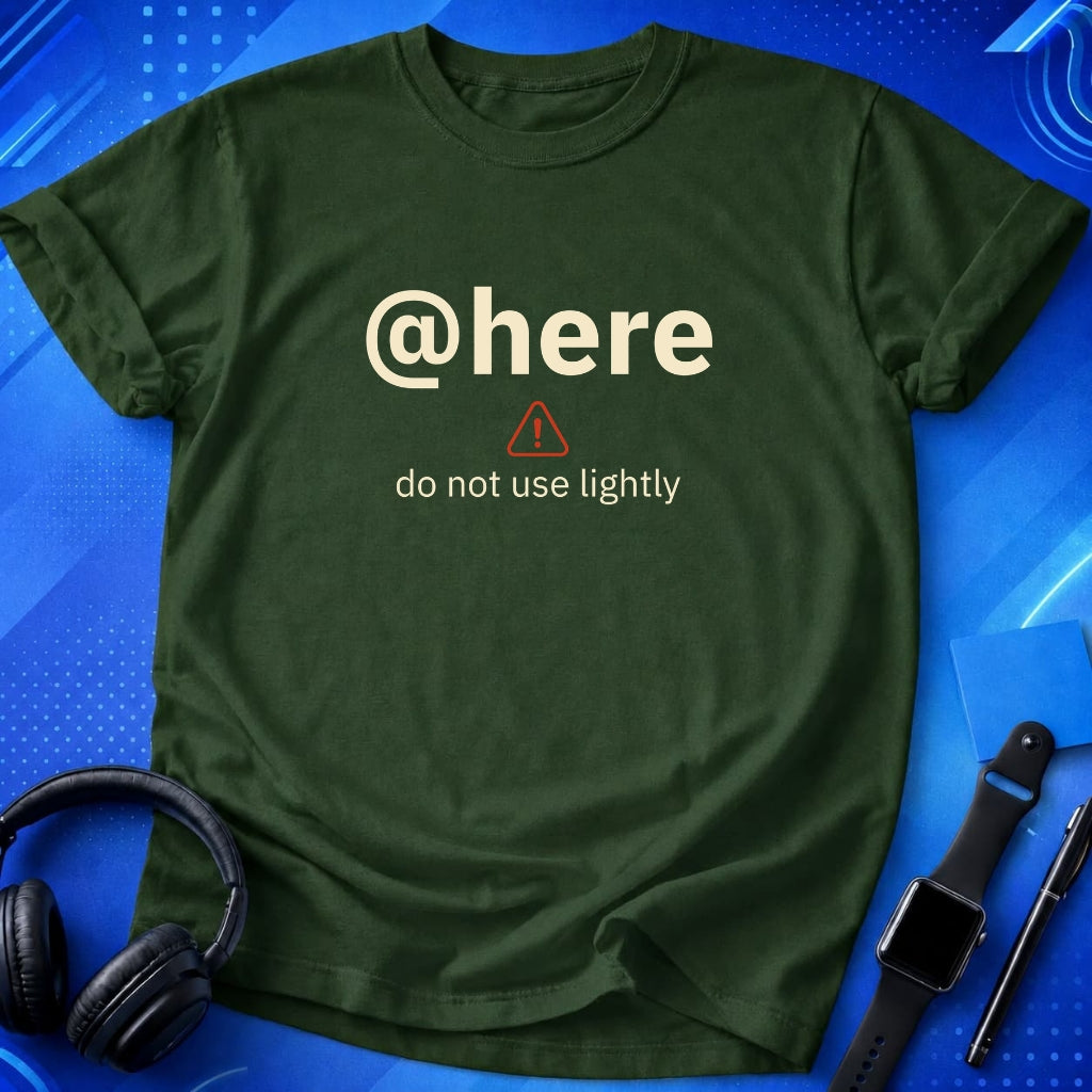 Here Tag T-Shirt