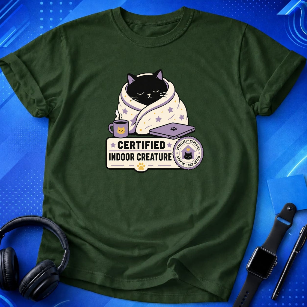 Certified Indoor Creature T-Shirt