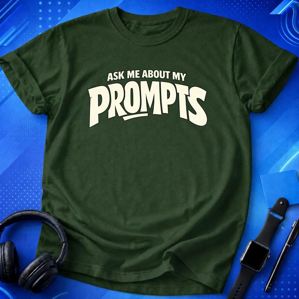 Ask Me About Prompts T-Shirt