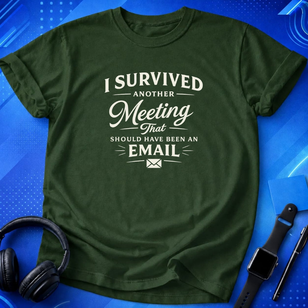 I Survived Another Meeting T-Shirt