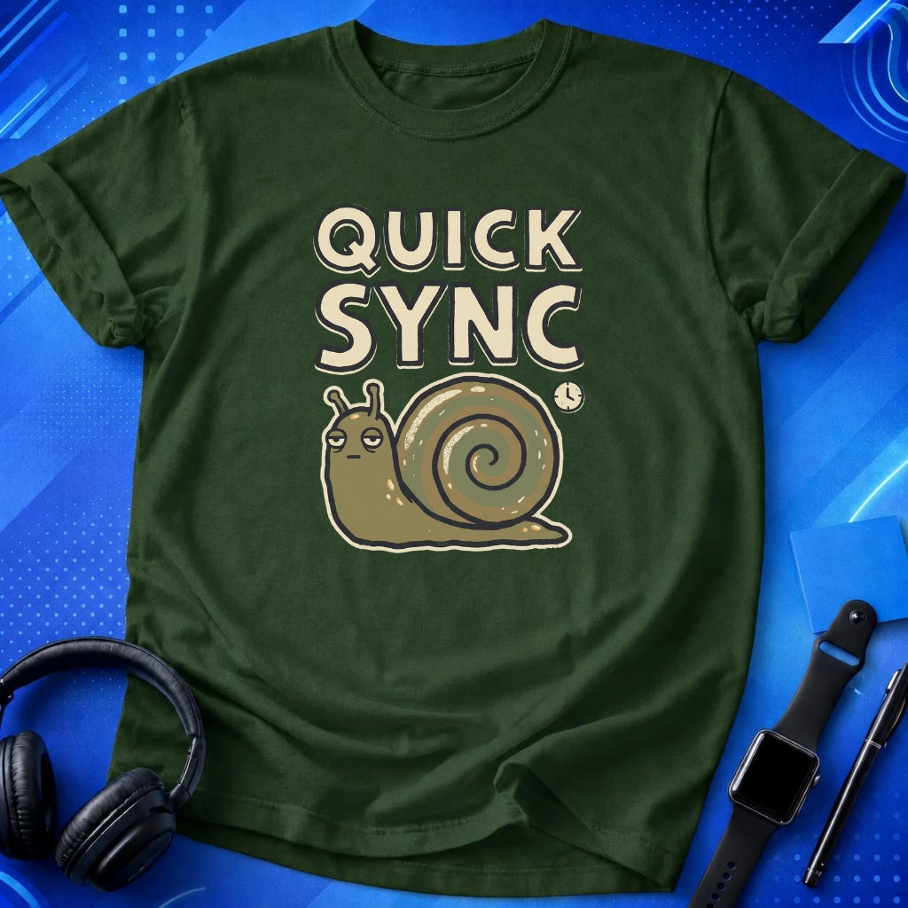Quick Sync Snail T-Shirt