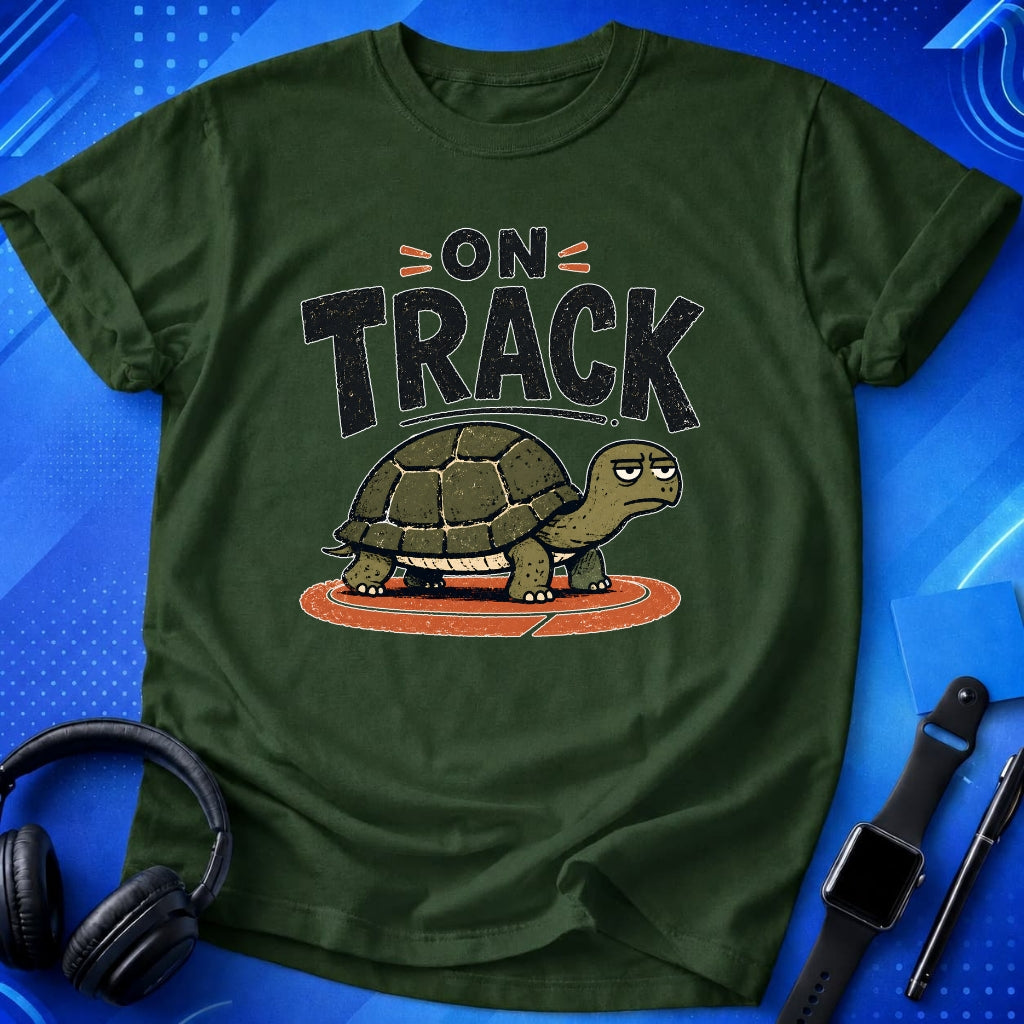 On Track Turtle T-Shirt