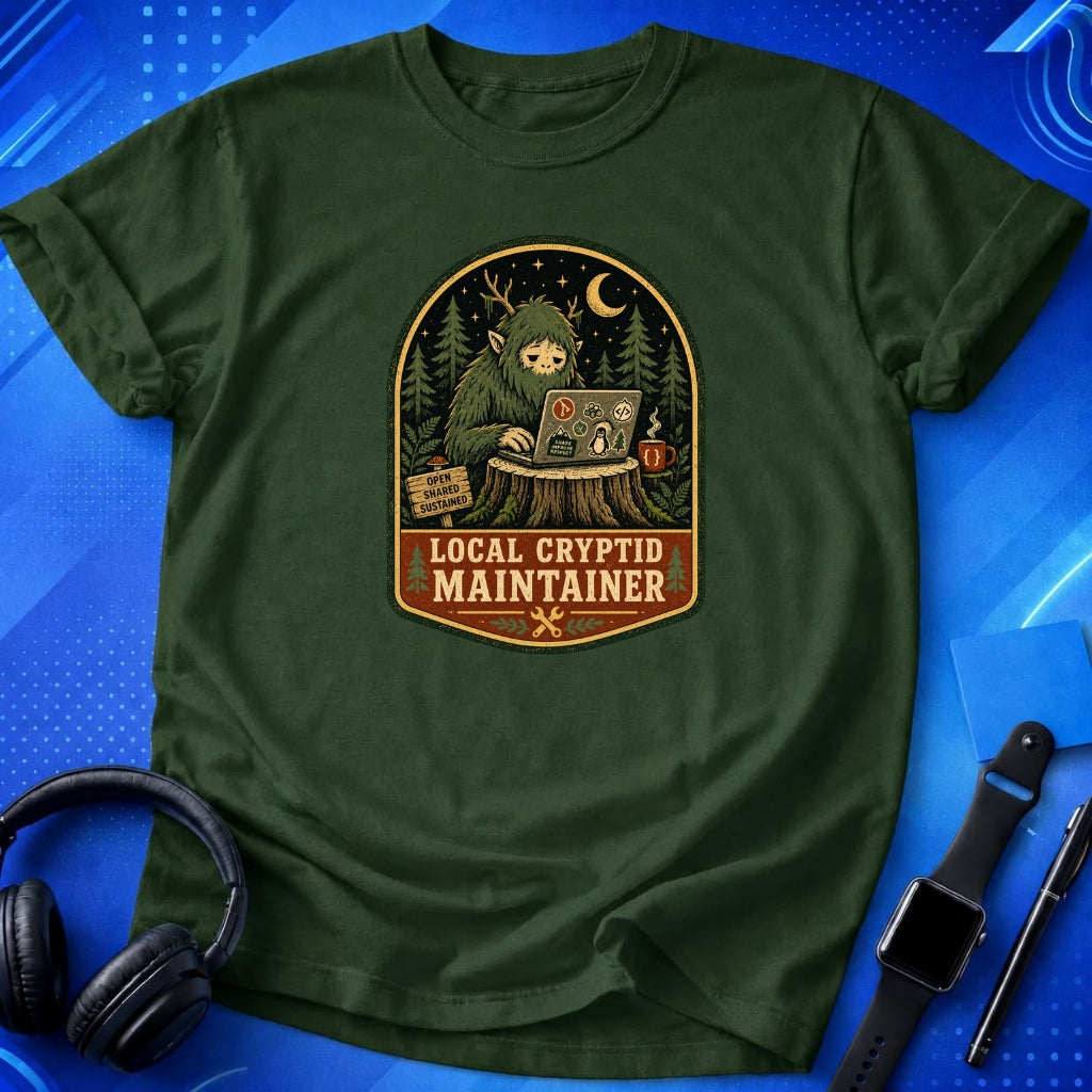Local Cryptid Maintainer T-Shirt