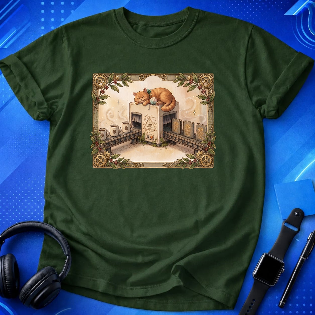 Coffee To Code Machine T-Shirt