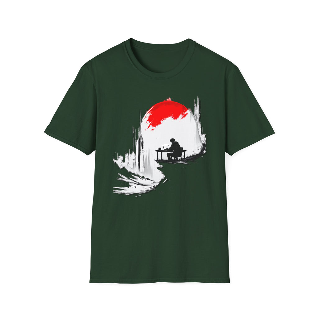 Engineer Red Moon T-Shirt
