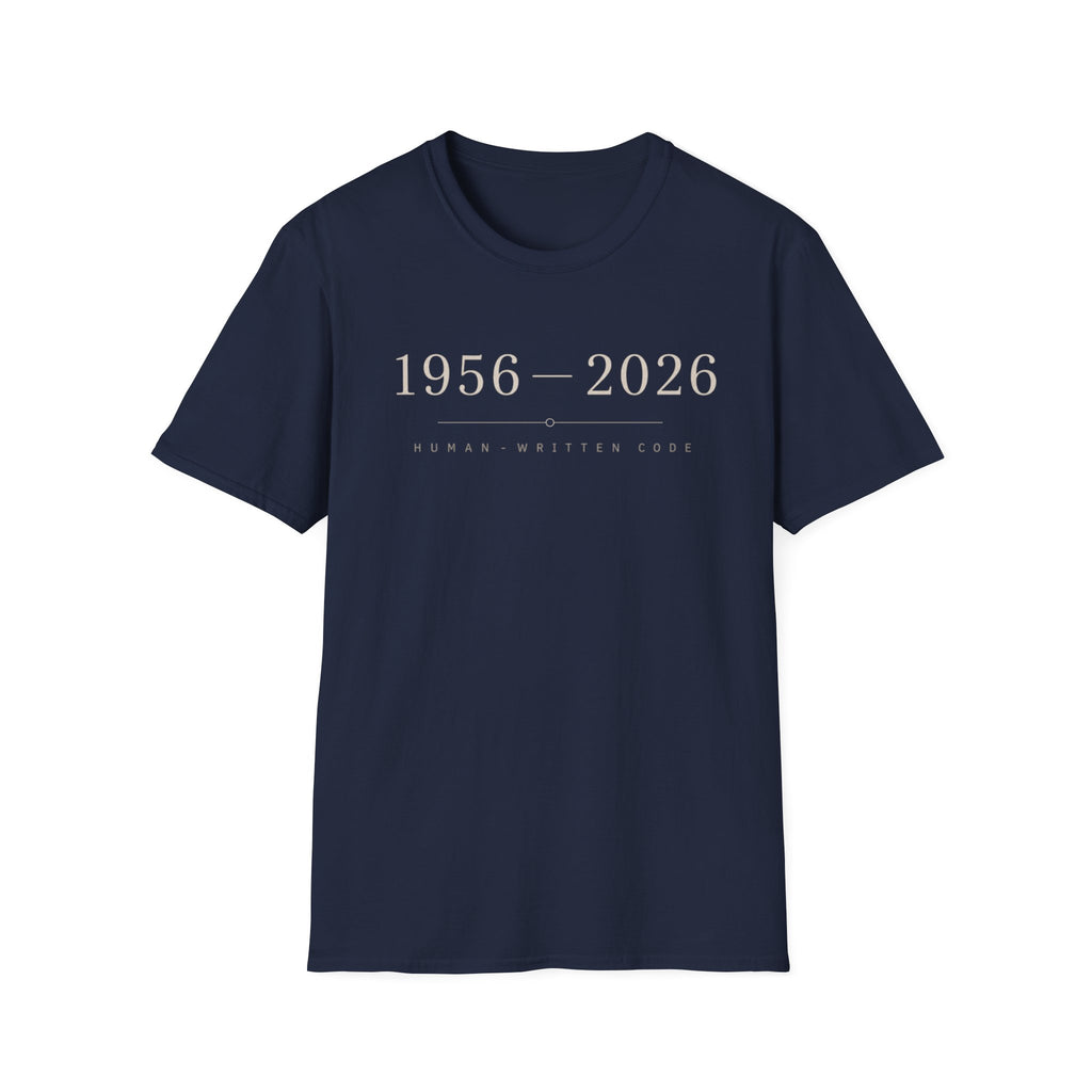 Human-Written Code End T-Shirt
