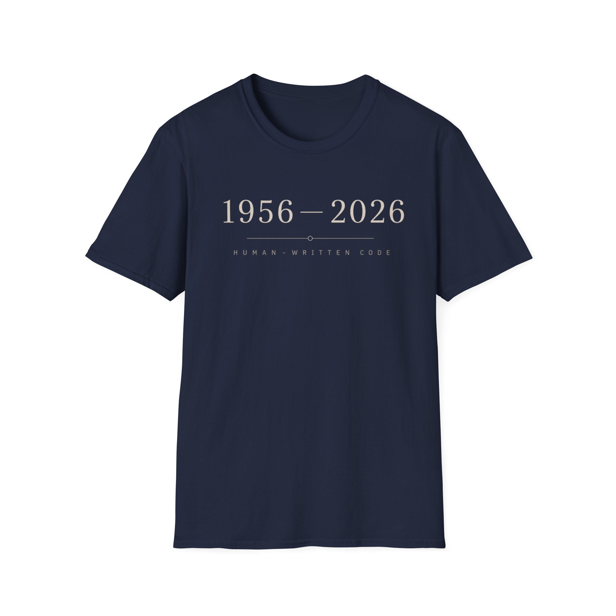 Human-Written Code End T-Shirt