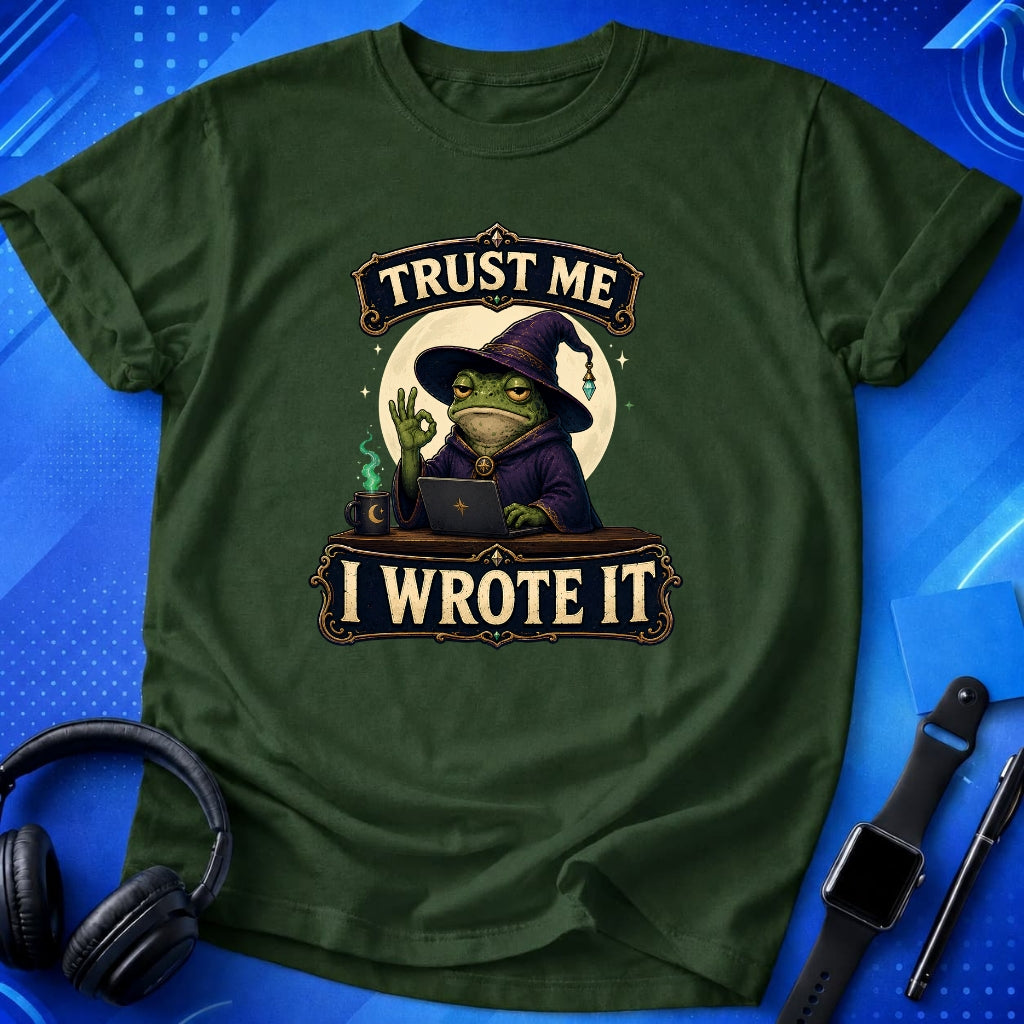 I Wrote It Frog T-Shirt